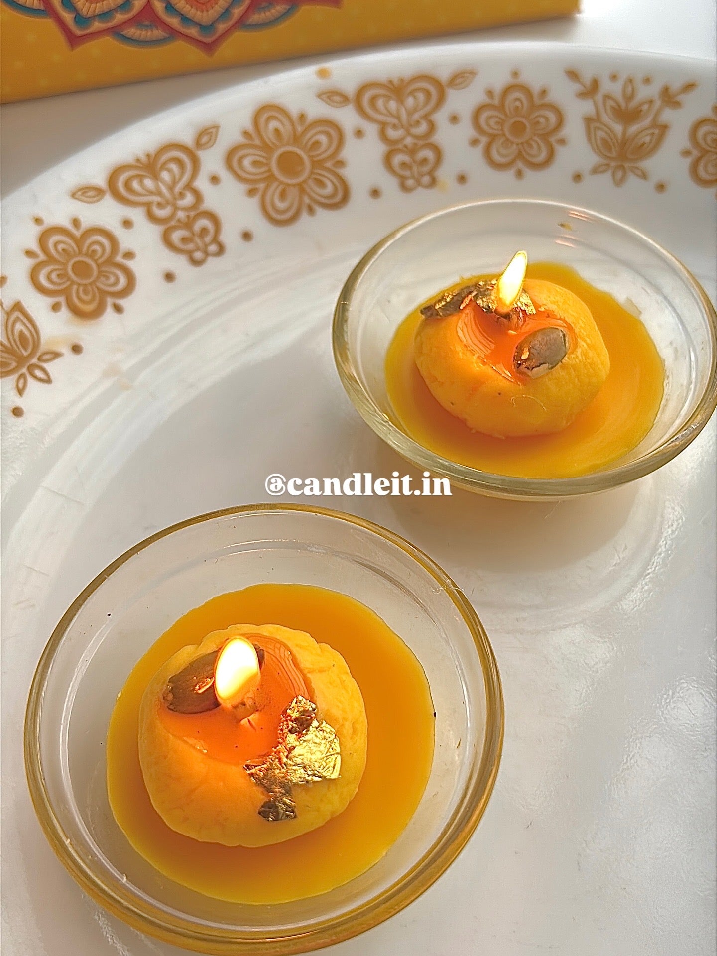Rasmalai Candle Gift Box