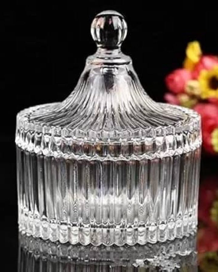 Crystal Glass Jar - Imported