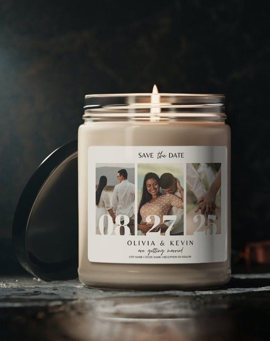 Custom Sticker Jar Candle