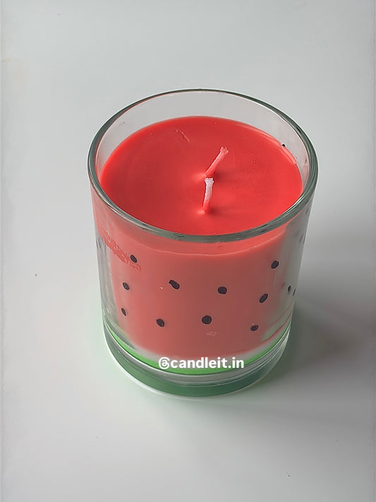 Watermelon Glass Candle🍉