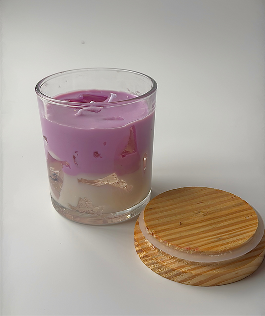 Lavender Iced Latte Candle - Luxury Scented Candle & Decor