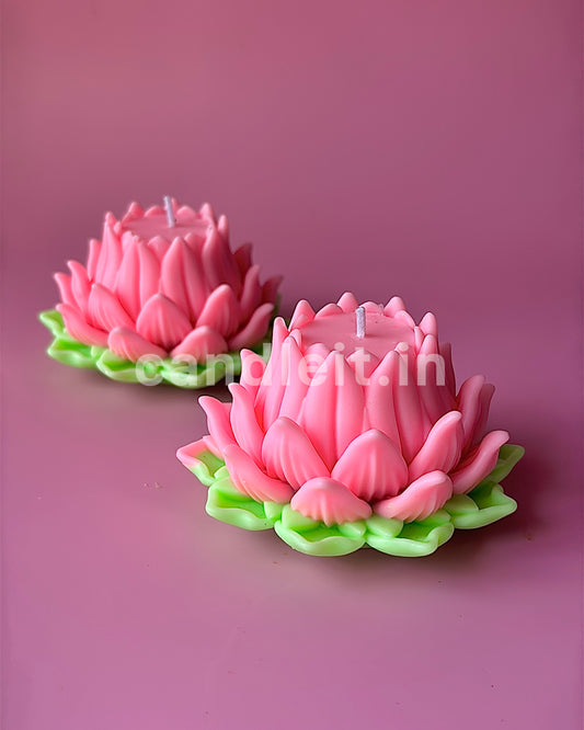 Divine Lotus Flower Candle
