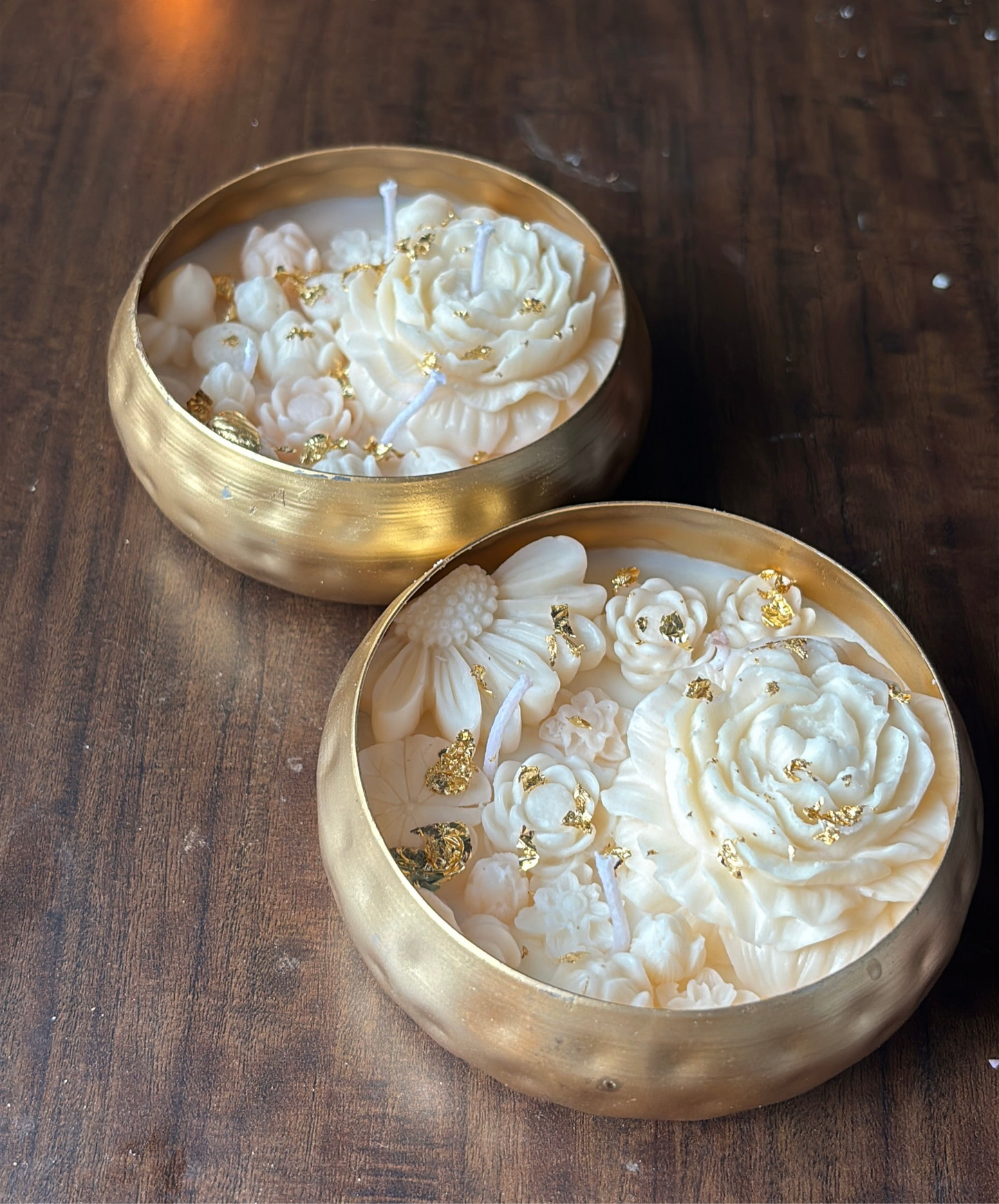 White Serenity Urli Candle