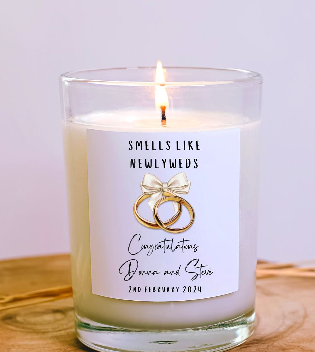 Custom Sticker Jar Candle