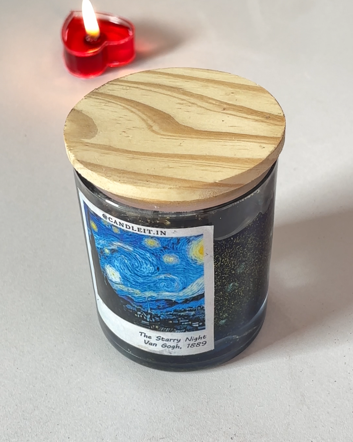 Van Gogh’s The Starry Night Candle - Luxury Scented Candle & Decor