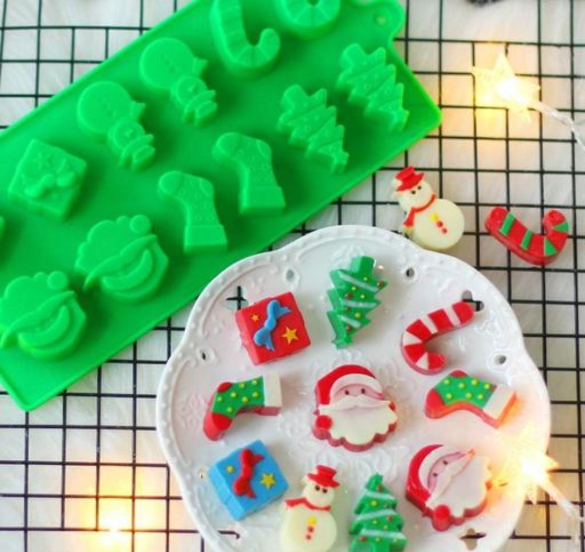 Christmas Assorted Mold (12 cavity)