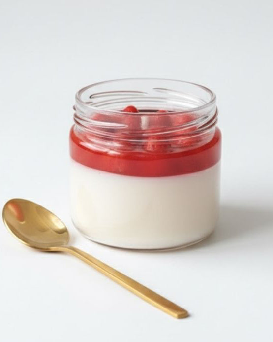 Strawberry Cheesecake Jar Candle🍓