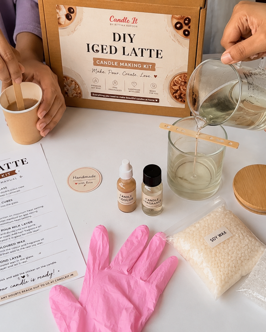 DIY Iced Latte Candle Making Kit | Make Scented Candle at Home