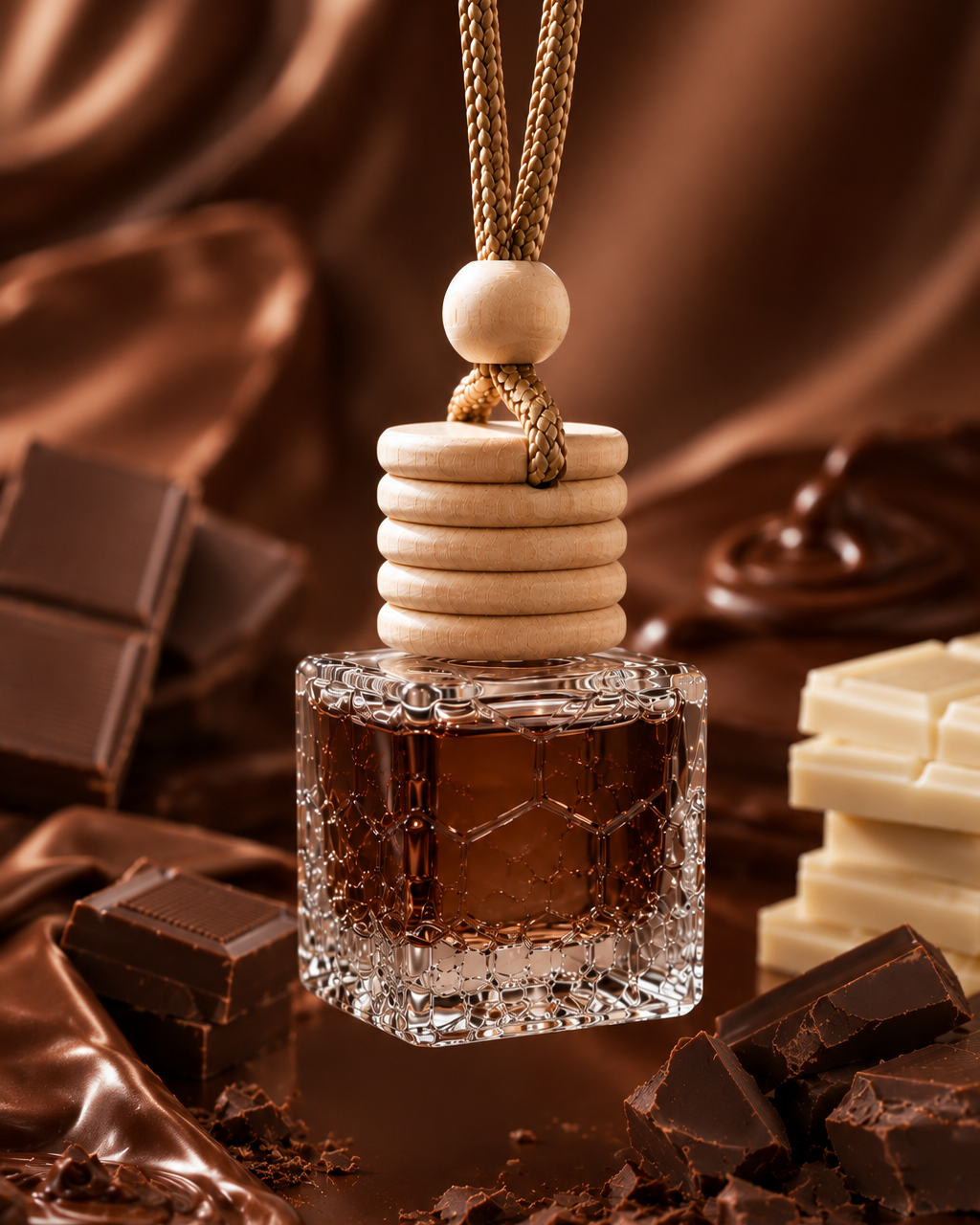 Chocolate Hanging Diffuser | Essential Oil Based Car & Home Air Freshener
