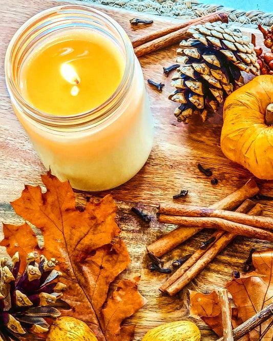 Aroma Spice Candle 🍂 | Warm, Cozy & Inviting