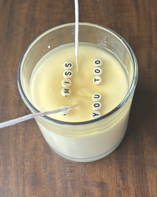 Secret Message Candle ✨ | Hidden Surprise!