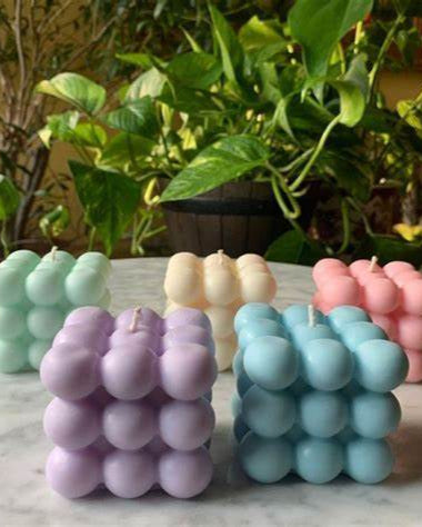 Large Bubble Candle 🫧 | A Statement Piece for Your Space