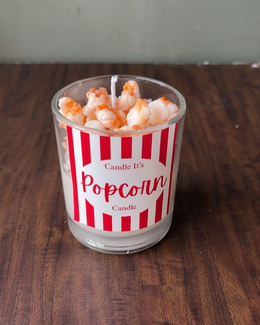 Popcorn Tub Candle 🍿🎬