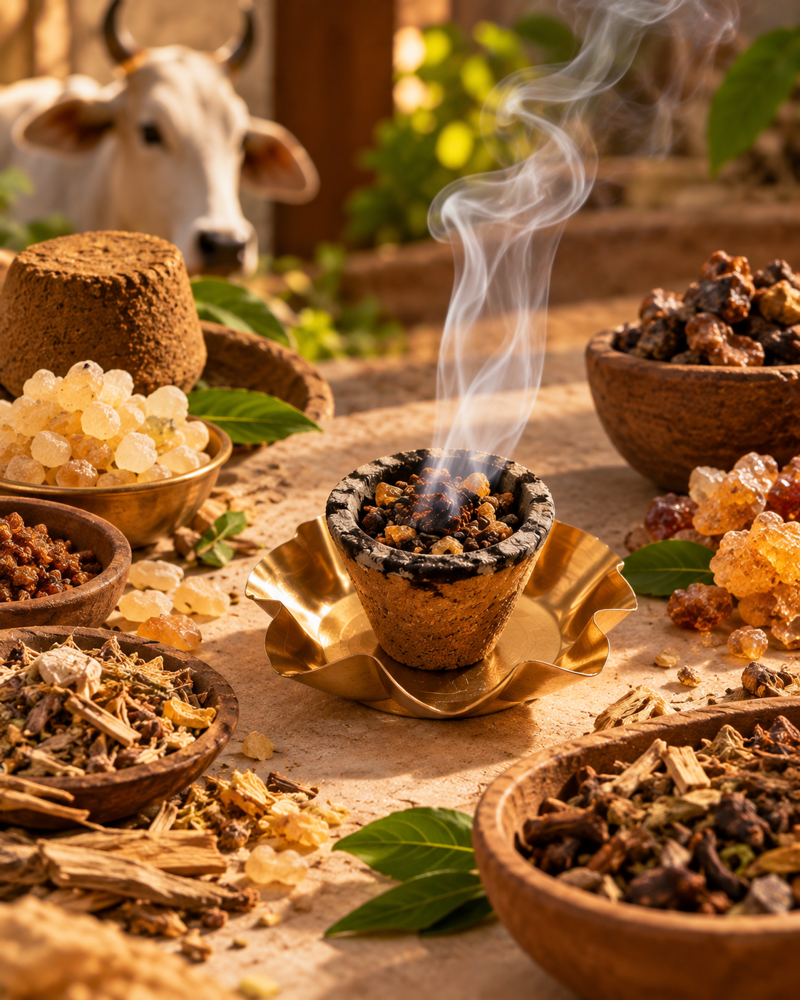 Hawan in a Cup | Herbal & Natural Havan Samagri (12 Cups)