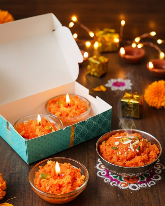 Gajar Halwa Candle Gift Box