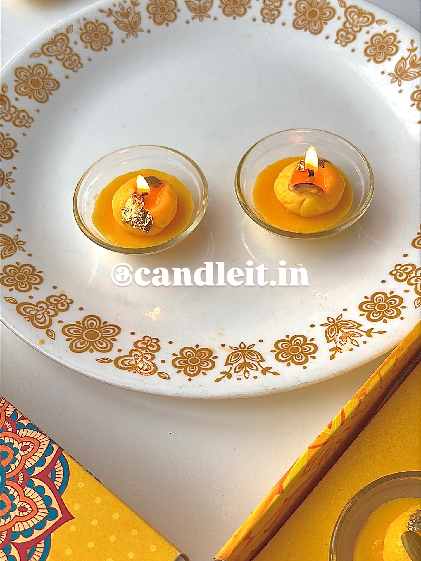 Rasmalai Candle Gift Box