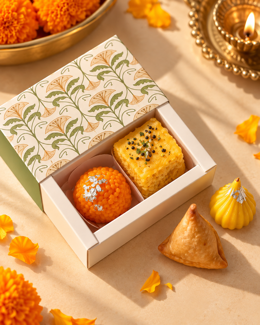 Desi Treats Mini Gift Box - Soy Scented Candles