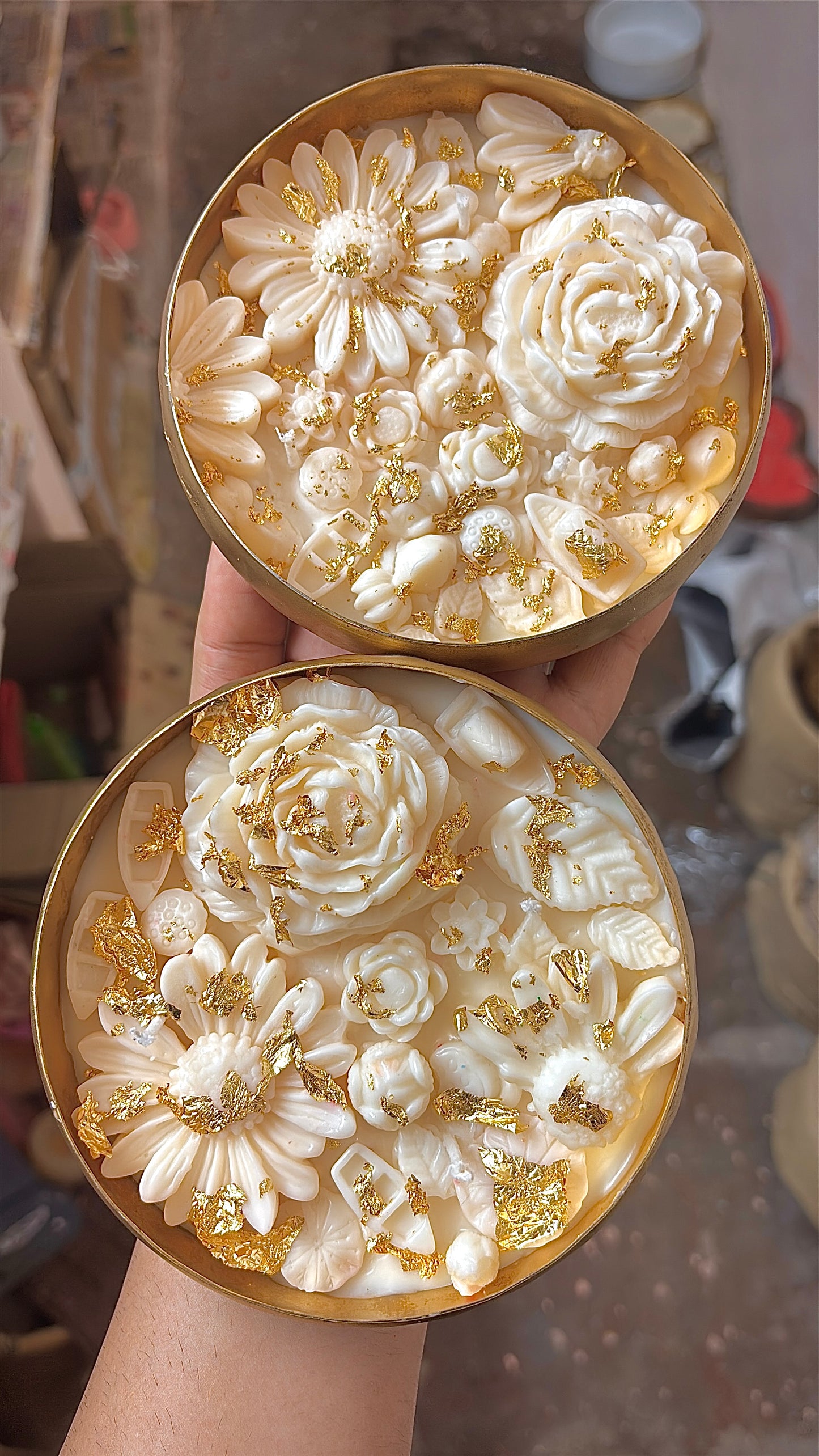 White Serenity Urli Candle