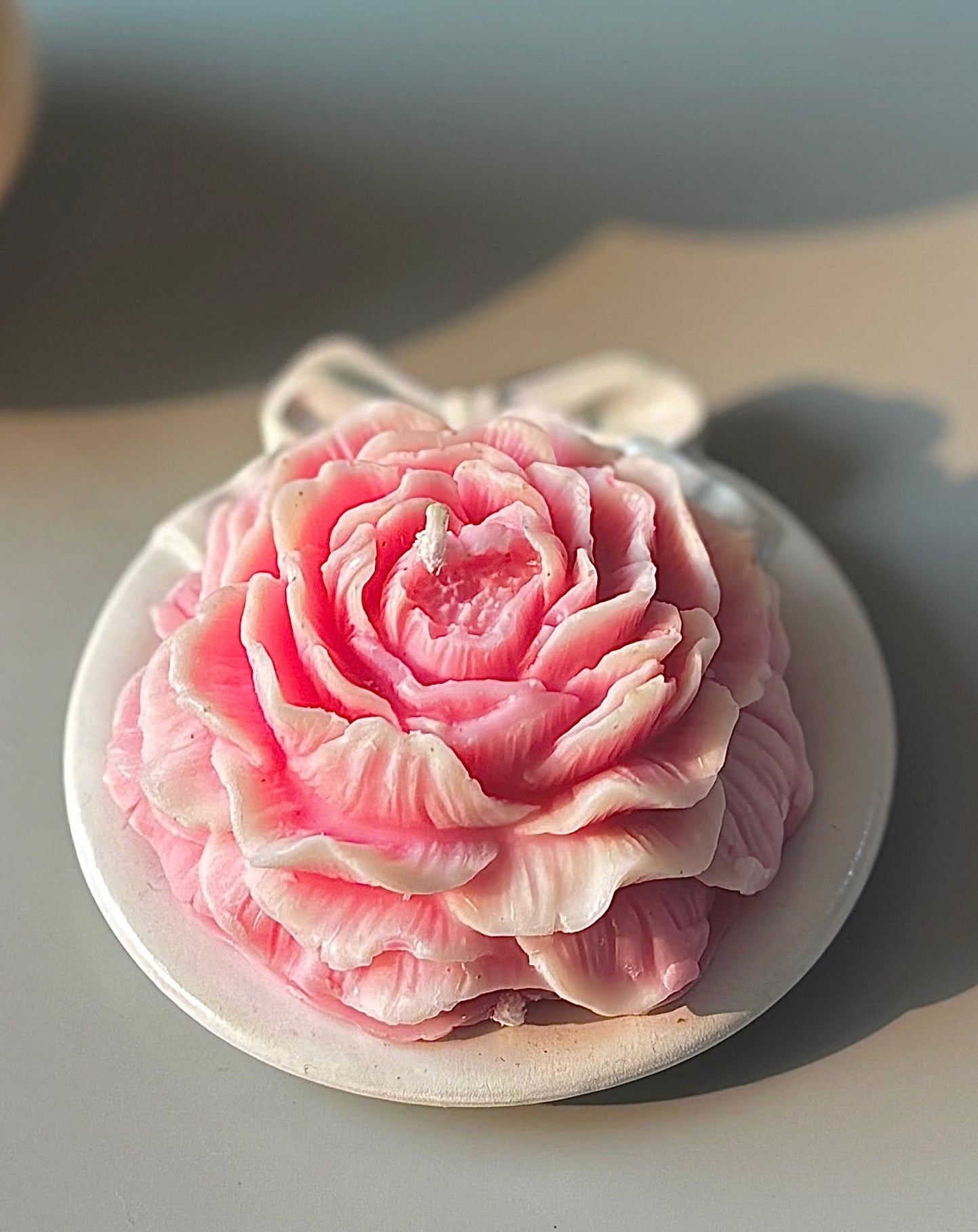 Peony Flower Candle🌸
