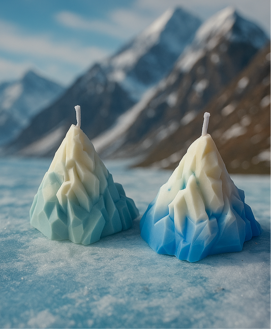 Mountain Iceberg Candle 🗻