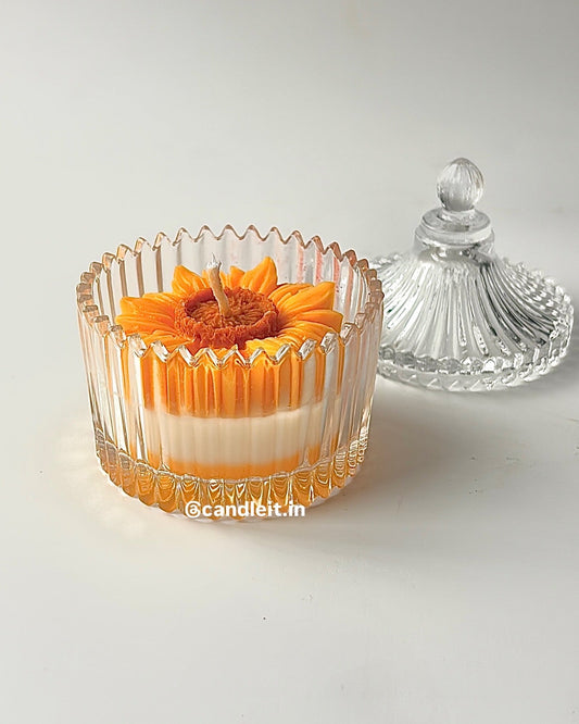 Crystal Jar Candle - Luxury Scented Candle