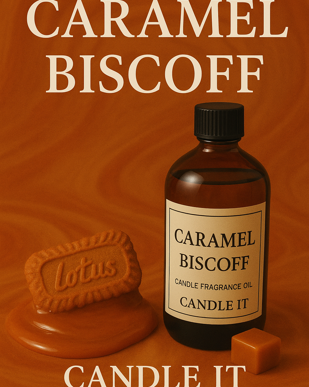 Caramel Biscoff Candle Fragrance Oil [0.5 Liter]