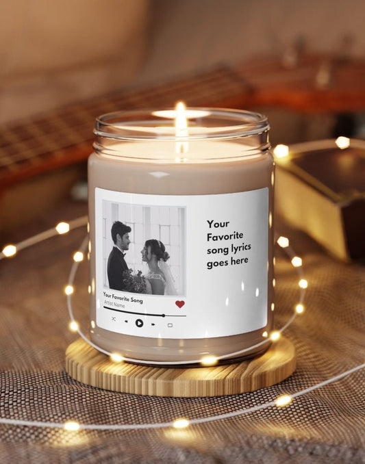 Custom Sticker Jar Candle