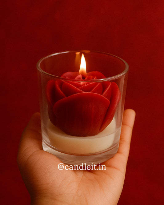 Rose Bud Glass 🌹