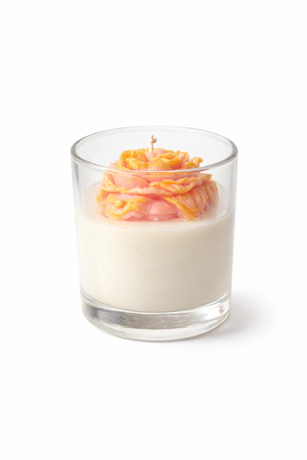 Peony Dream Glass Candle - Luxury Soy Scented Glass Candle & Decor