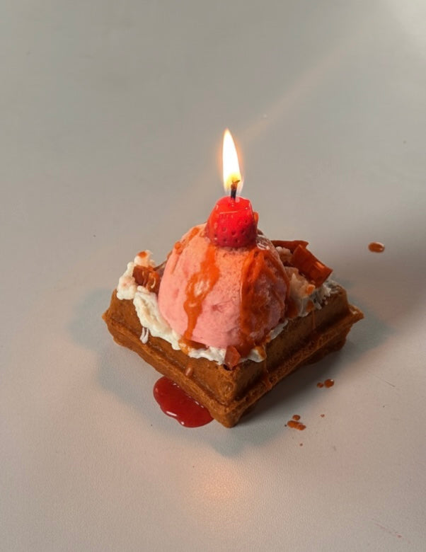 Waffle Sundae Candle - Luxury Scented Candle