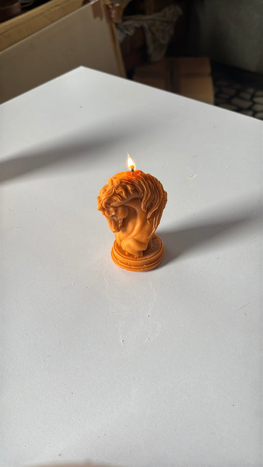 Horse Head Candle