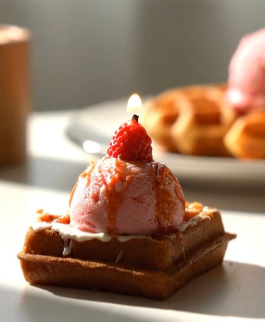Waffle Sundae Candle - Luxury Scented Candle