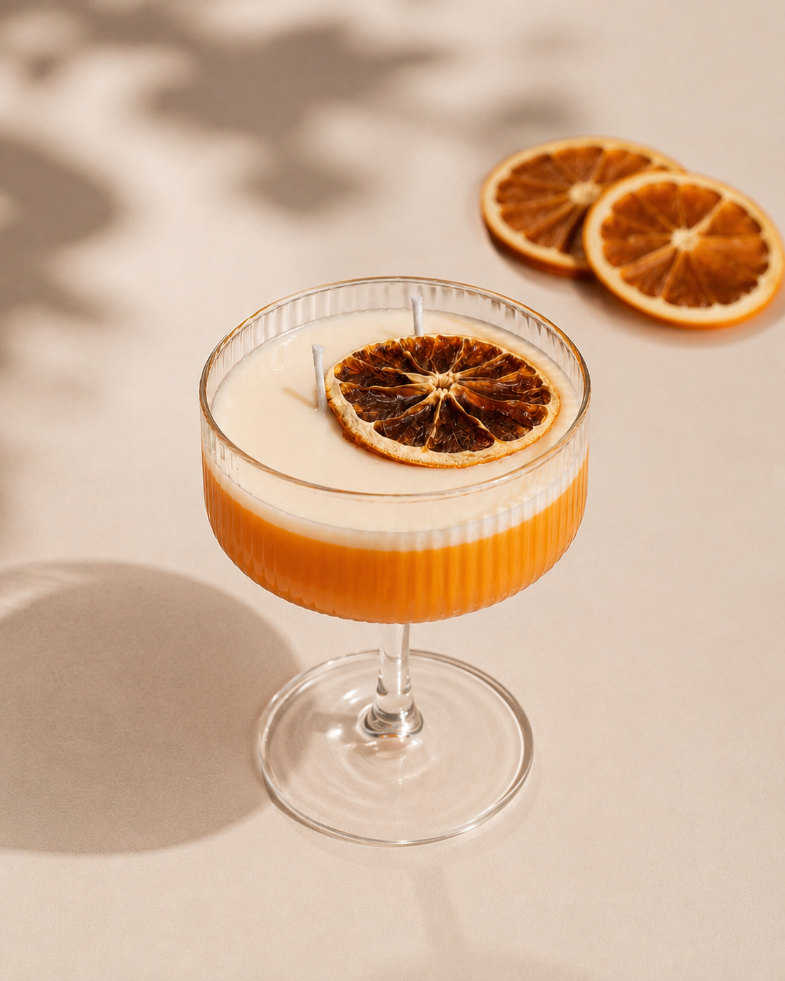 Golden Hour – Pornstar Martini Coupe Glass Soy Scented Candle