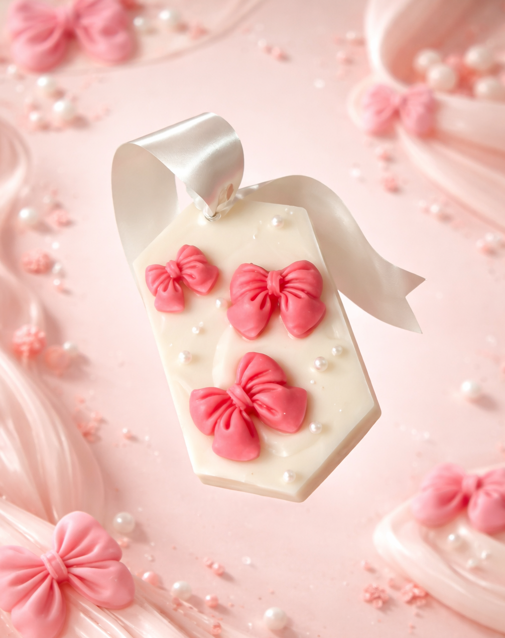 Gift Combo for Her [1 Glass Candle + 1 Wax Sachet + 1 Small Teddy Candle + 1 Hanging Diffuser]