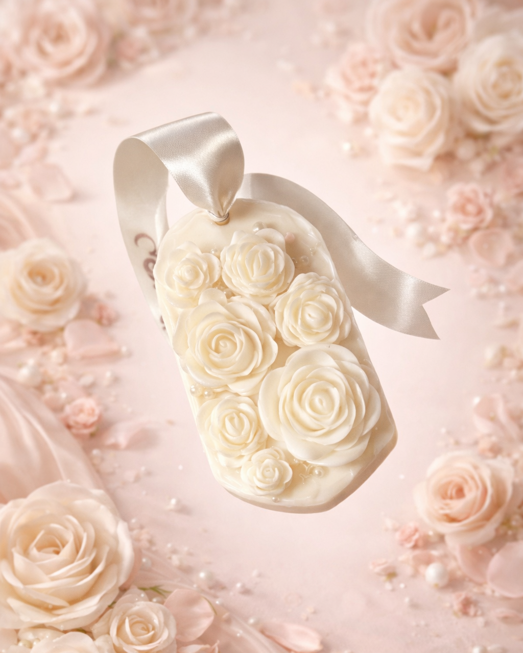 Gift Combo for Her [1 Glass Candle + 1 Wax Sachet + 1 Small Teddy Candle + 1 Hanging Diffuser]