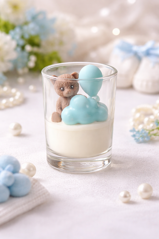 Baby Theme Candle - Luxury Scented Glass Candle