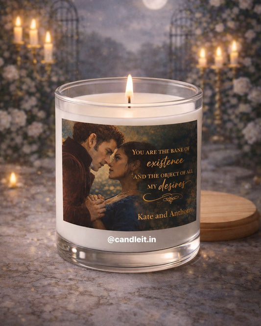 Kate and Anthony - An Enemies to Lovers Love Story - Luxury Scented Candle