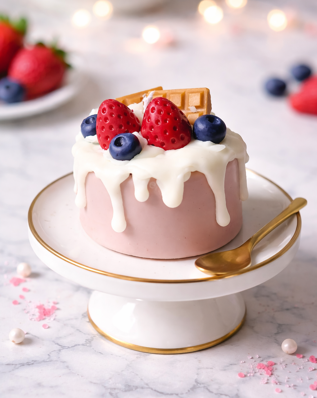 Delicious Cake Candle - Luxury Scented Candle