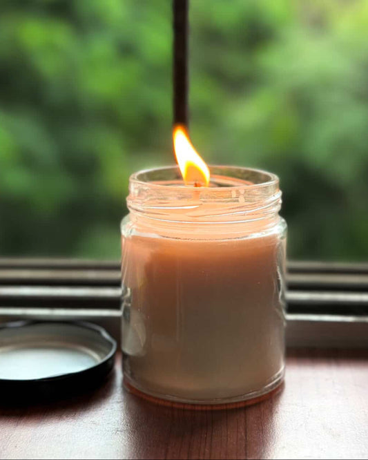Classic Soy Wax Jar Candle🕯️| Minimal and Timeless