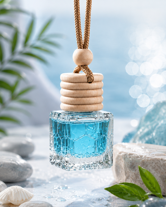 Aqua Fragrance Hanging Diffuser | Essential Oil Based | Car, Wardrobe, Washroom, Living Room