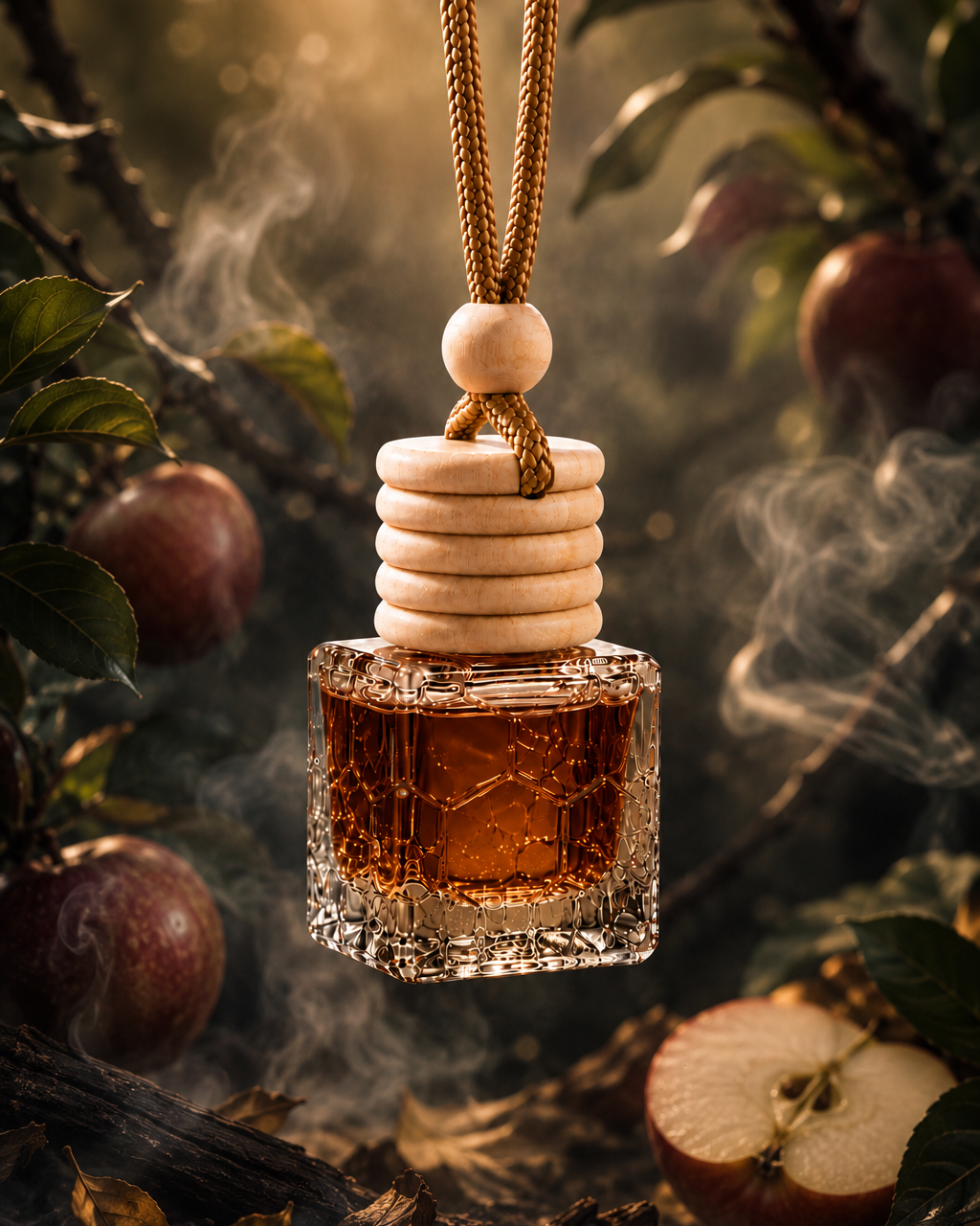 Smoky Orchard Fragrance Hanging Diffuser | Essential Oil Based | Car, Wardrobe, Washroom, Living Room