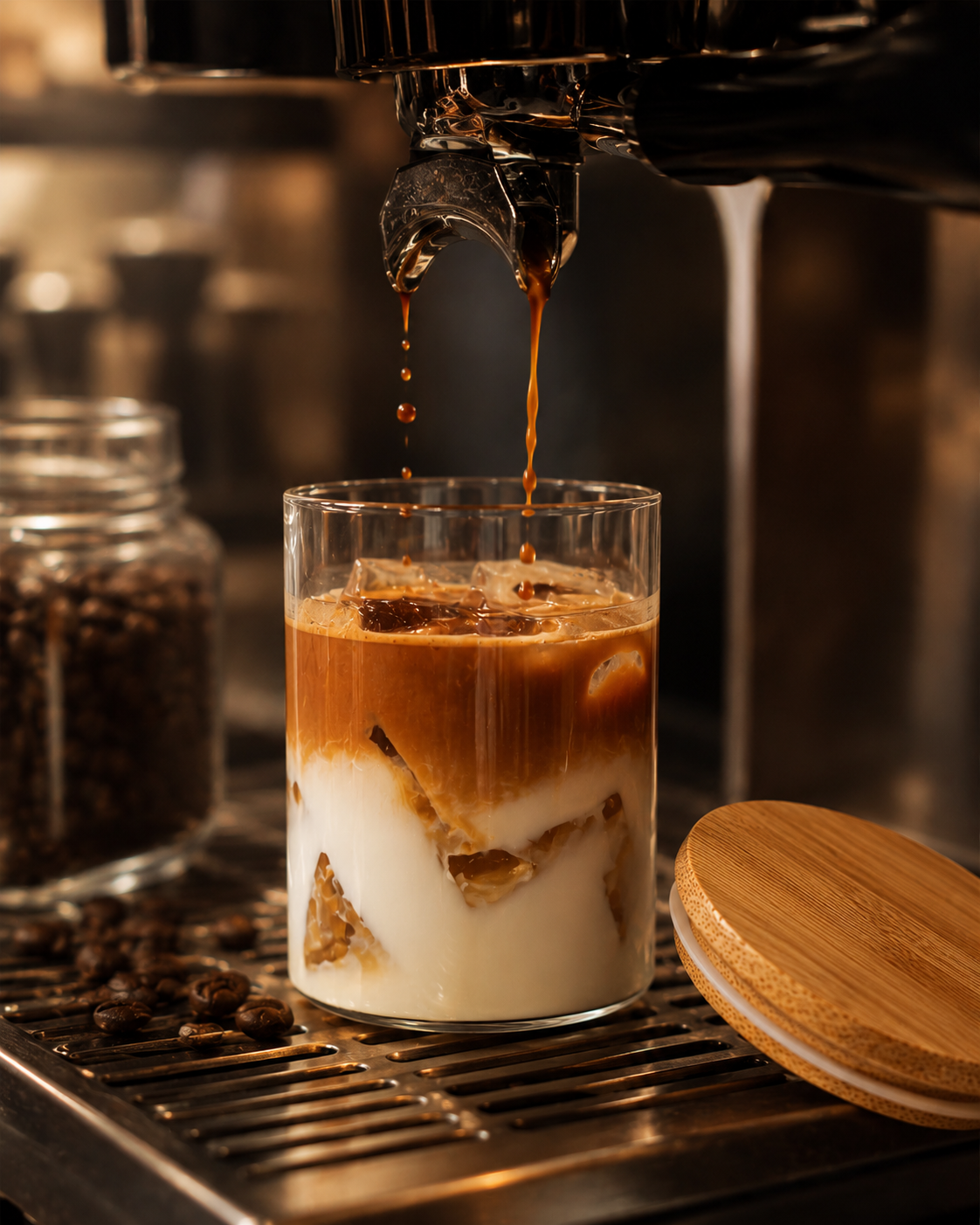 Brewed Coffee Iced Latte Candle