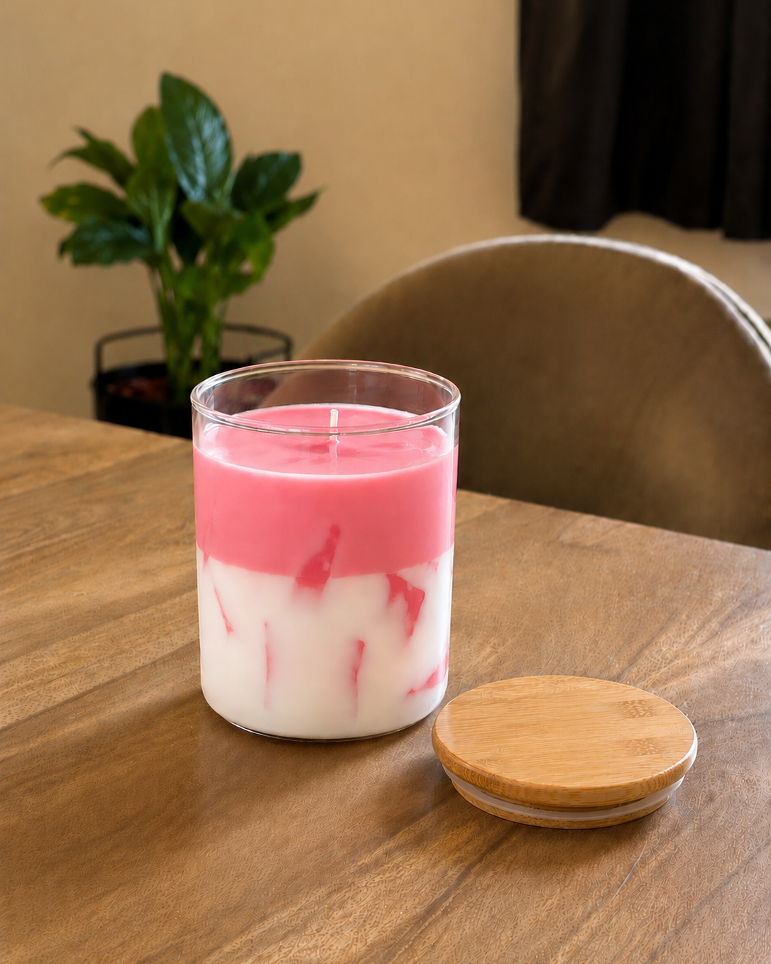 Strawberry Iced Latte Candle