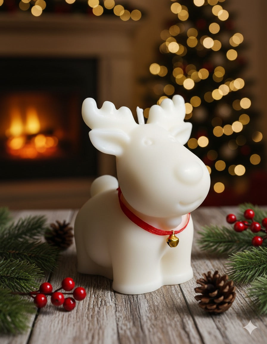 Arctic Reindeer Candle
