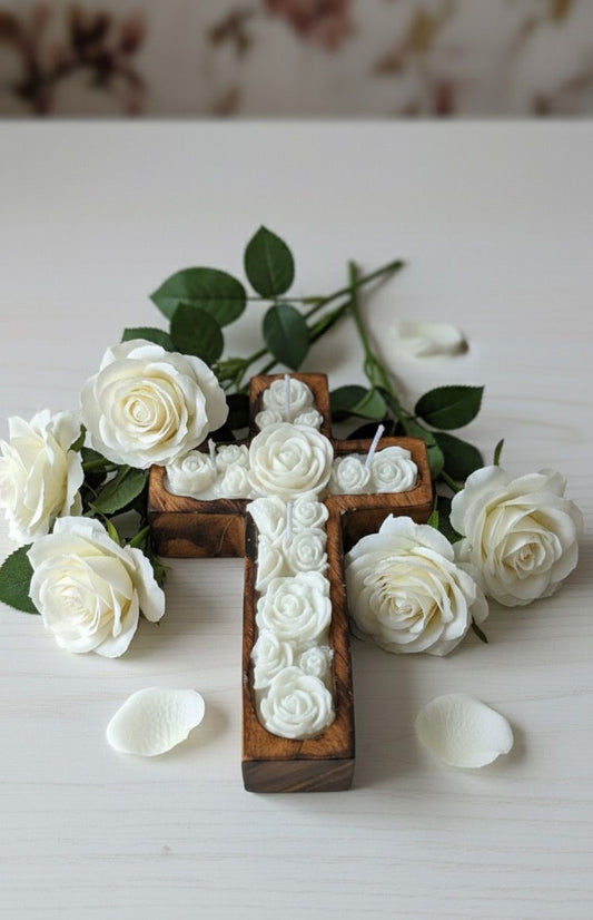 Divine Grace Cross Candle
