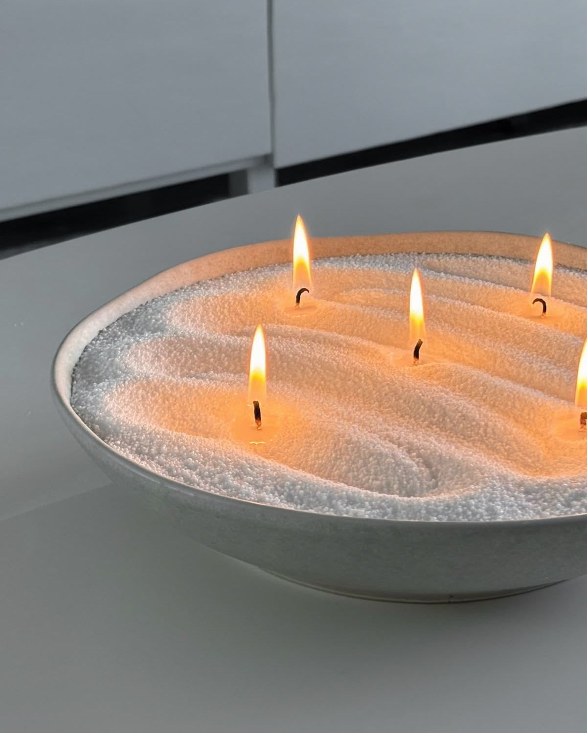 Premium Pearl Candle Wax (Sand Wax) – Reusable, Smokeless | Wicks Included