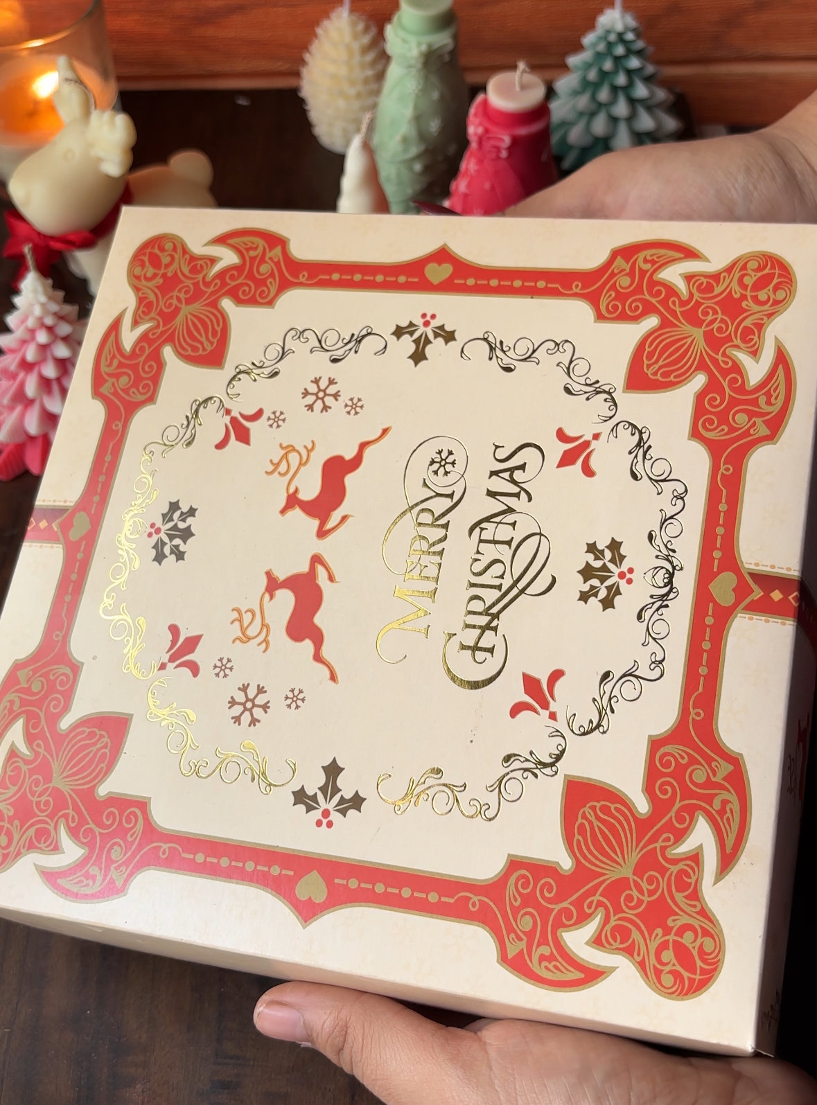 Holiday Charm Petite Candle Box