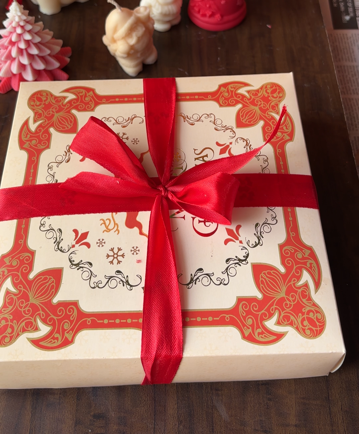 Holiday Charm Petite Candle Box