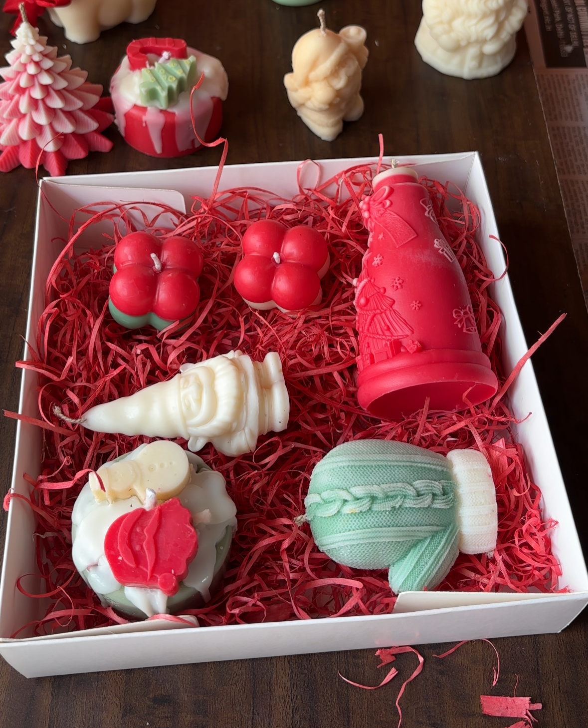 Holiday Charm Petite Candle Box