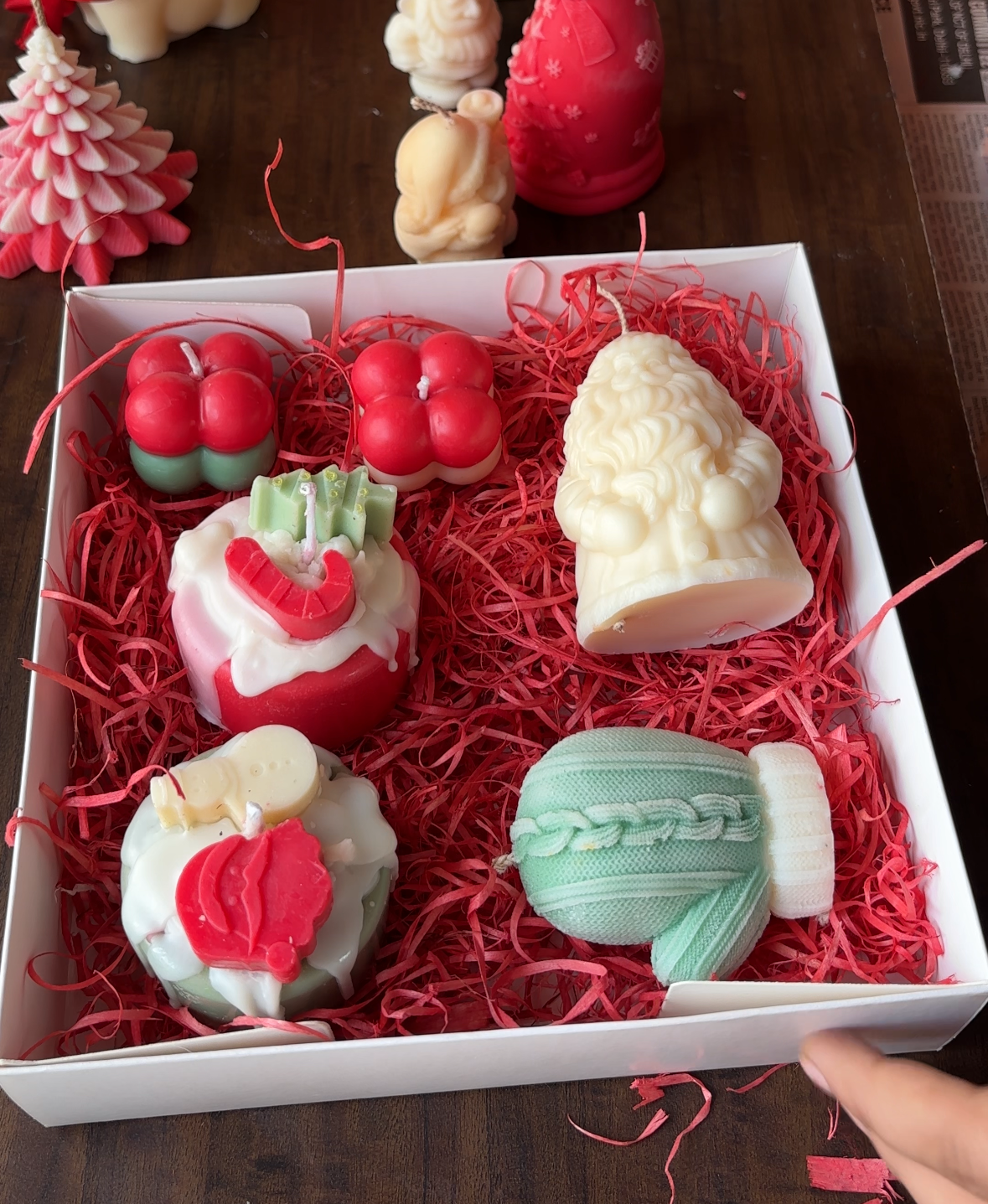 Holiday Charm Petite Candle Box